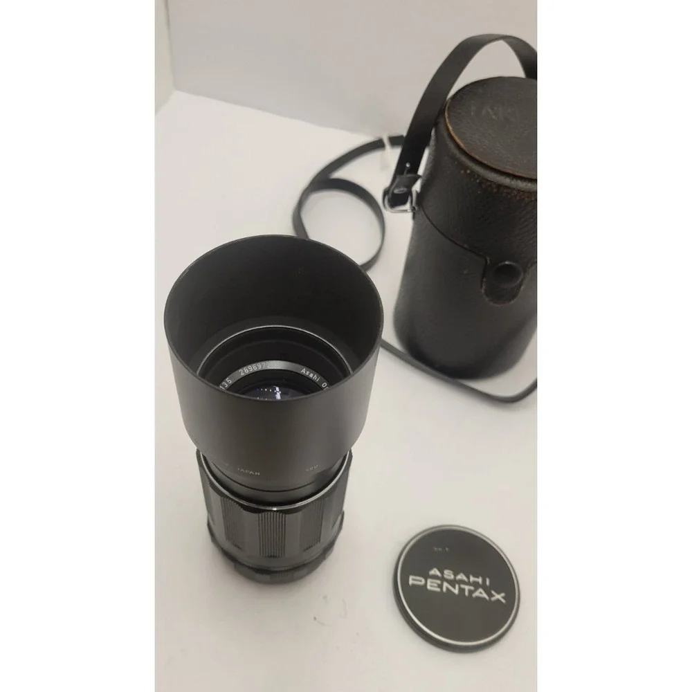 Asahi Super-Takumar 135mm f/3.5 M42 Manual Focus Lens Excellent – Original Case